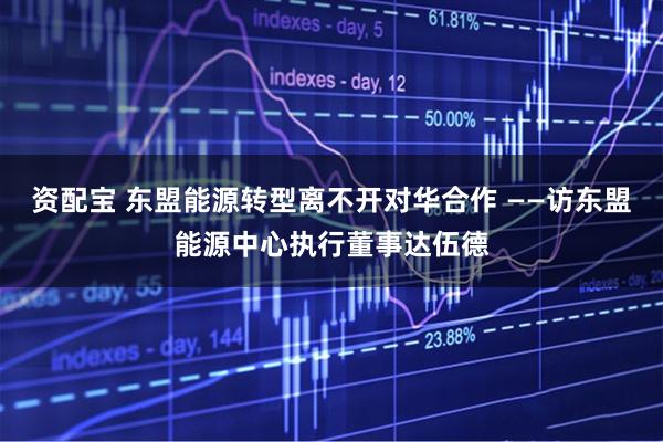 资配宝 东盟能源转型离不开对华合作 ——访东盟能源中心执行董事达伍德