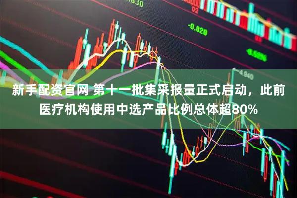 新手配资官网 第十一批集采报量正式启动,此前医疗机构使用中选产品比例总体超80%